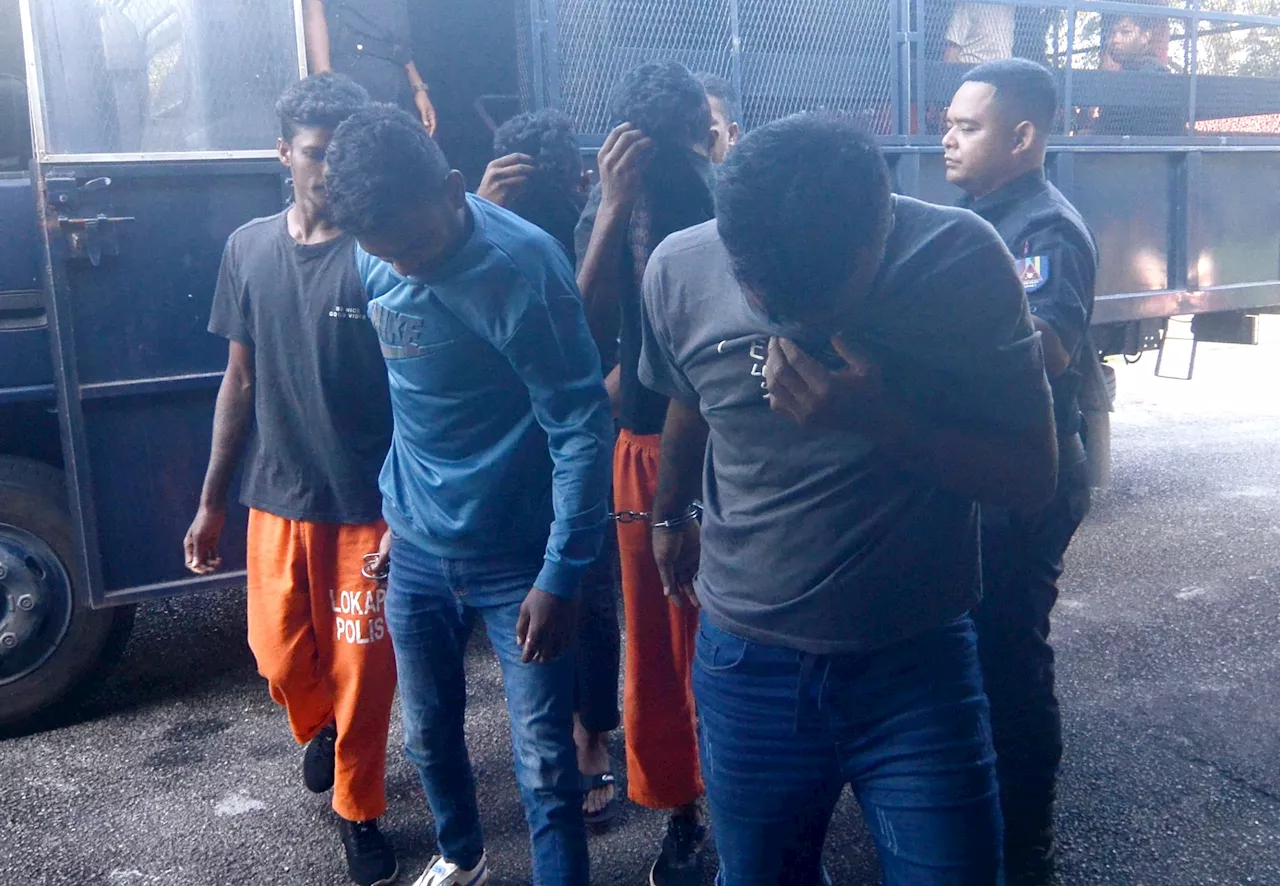 Five Charged Over Housebreaking in Nibong Tebal