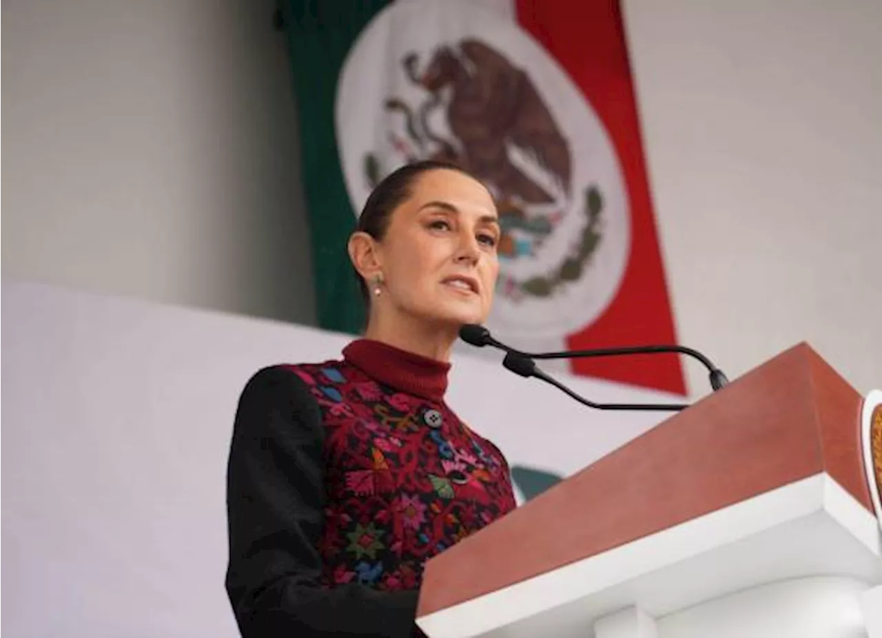 Ensayo en el Zócalo para el informe de los primeros 100 días de gobierno de Sheinbaum