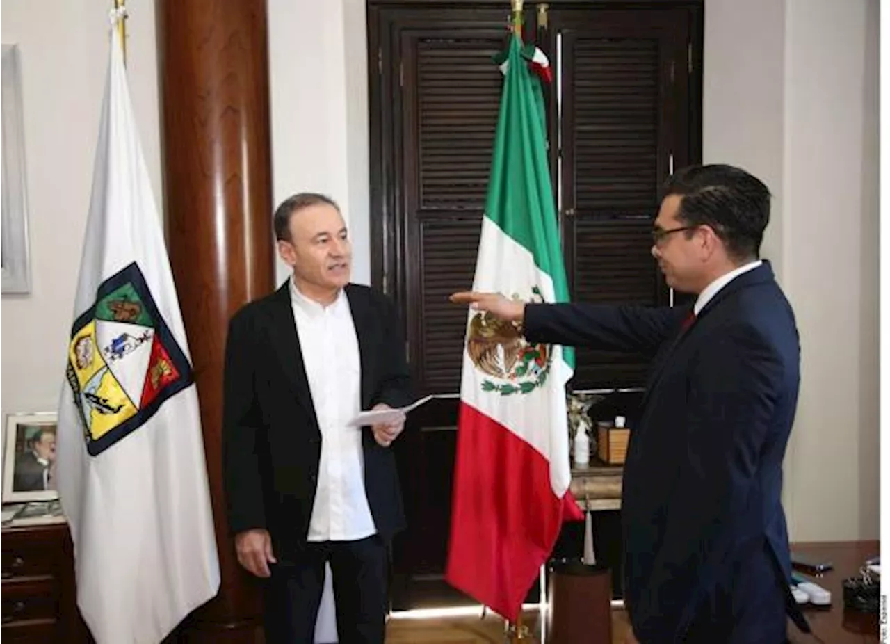 Hijo de Guadalupe Taddei es nombrado el nuevo secretario de la Consejería Jurídica de Sonora