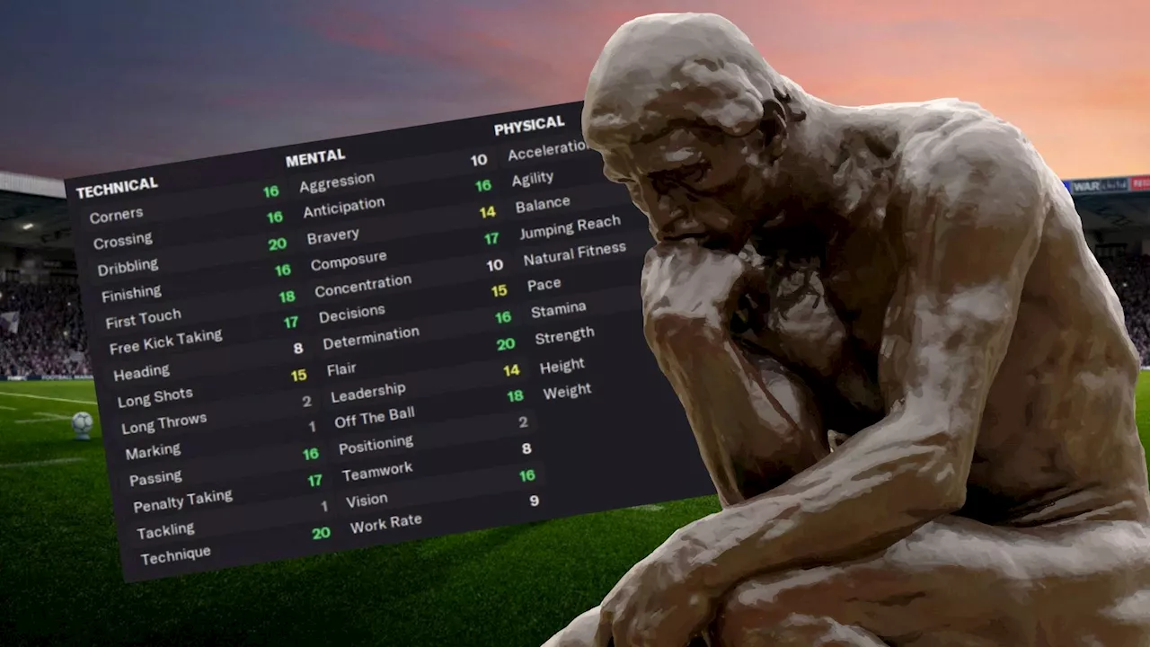 Football Manager 2024: The Most Crucial Attributes to Look For