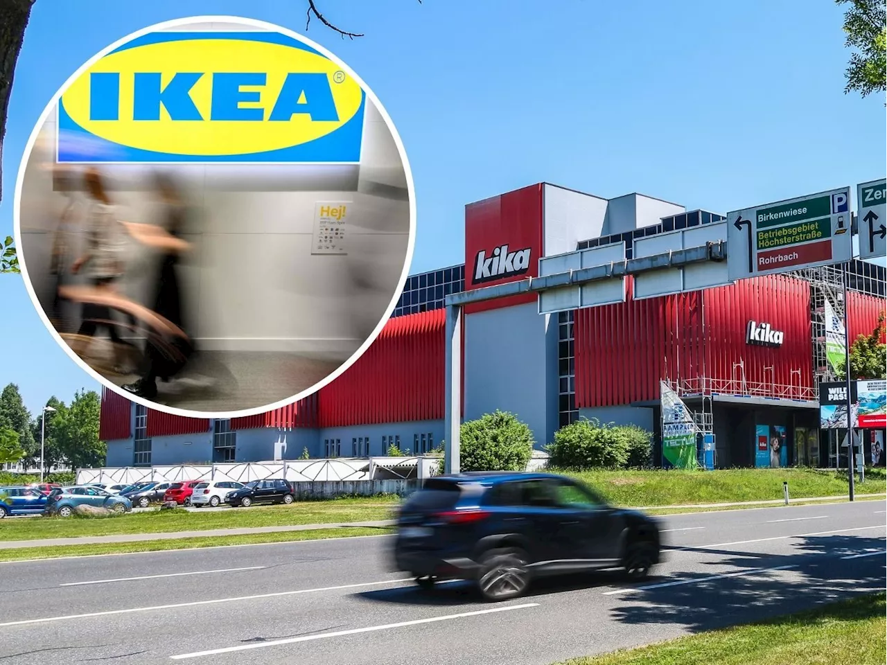 IKEA-Einzug in Dornbirn: Kika-Standort könnte bald blau-gelb erstrahlen