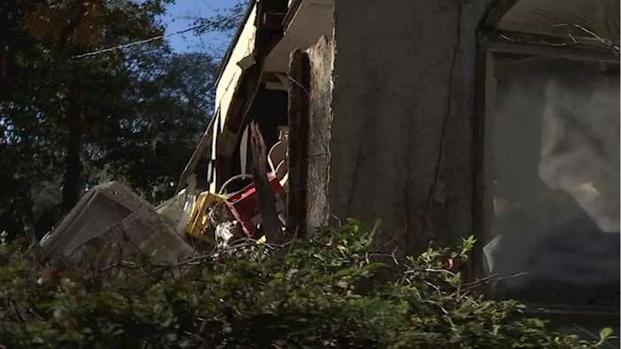 Eyesore Avondale home condemned, deemed unsafe after partial wall collapse