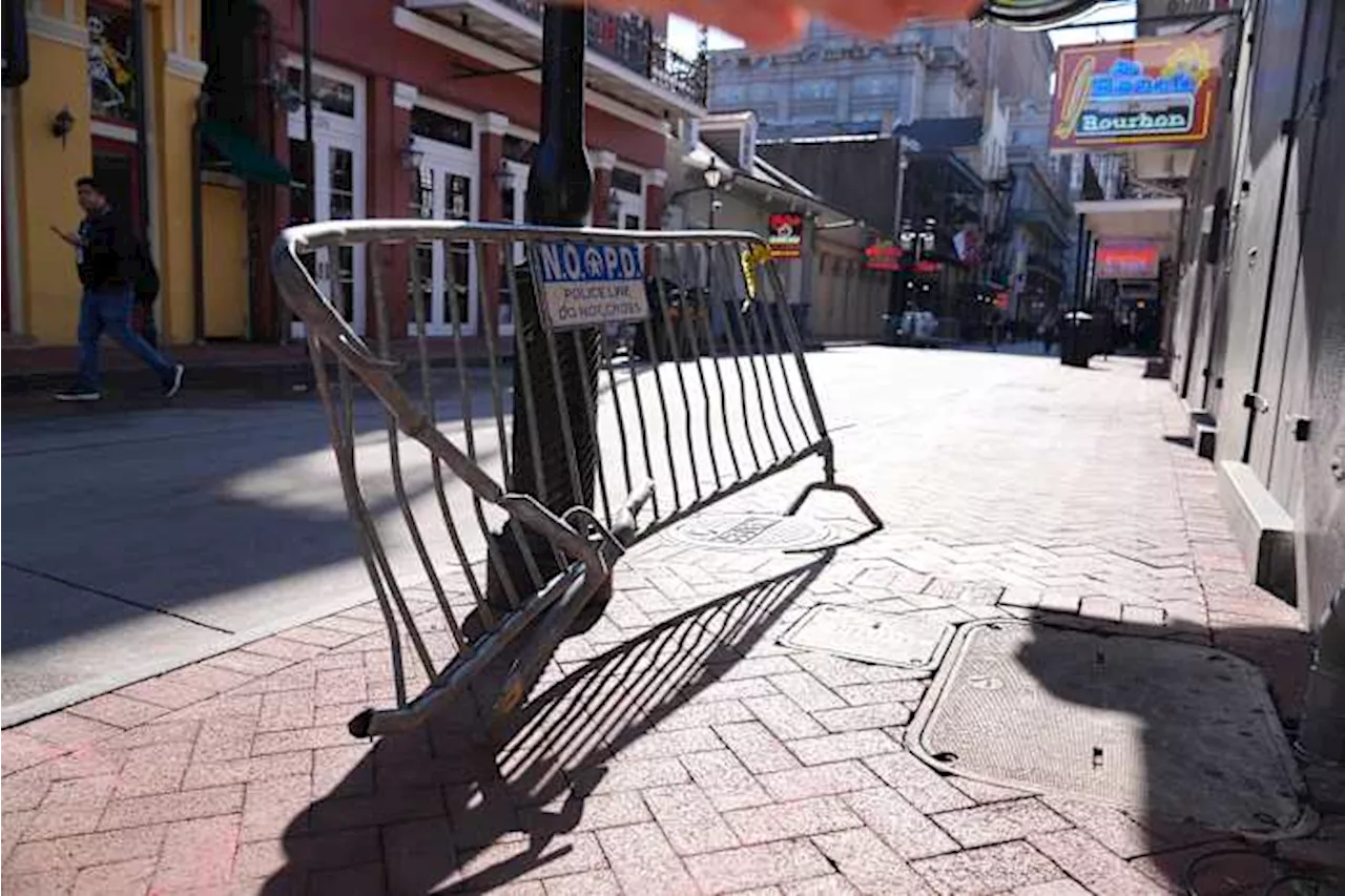 The French Quarter's metal barriers were gone on New Year's, leaving a critical security gap