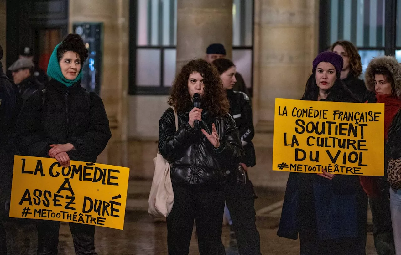 Manifestation devant la Comédie-Française : le collectif #MeToo Théâtre dénonce l’inaction de l’institution