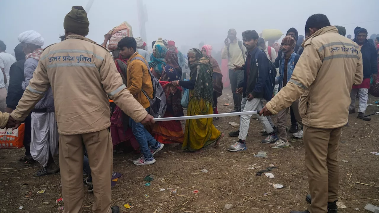 Stampede Tragedy Grips Indian Pilgrimage as Millions Continue Ritual Baths