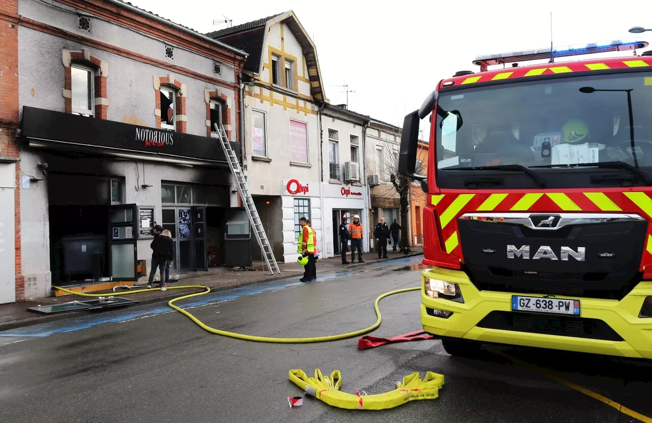 Deux hommes présentés au parquet après l'incendie du Notorious Social Club à Albi