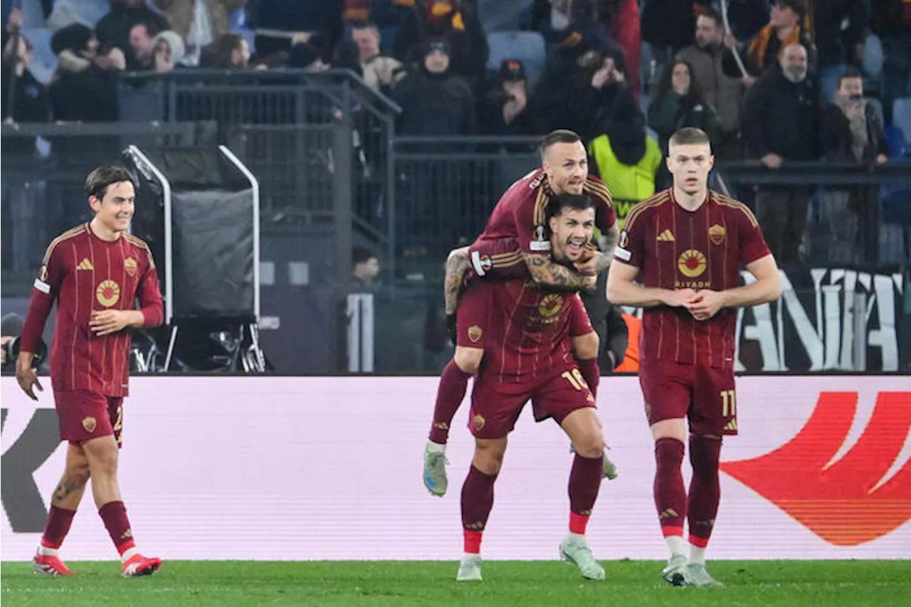 Roma-Eintracht 1-0: Angelino decide il match, tensione tra le tifoserie