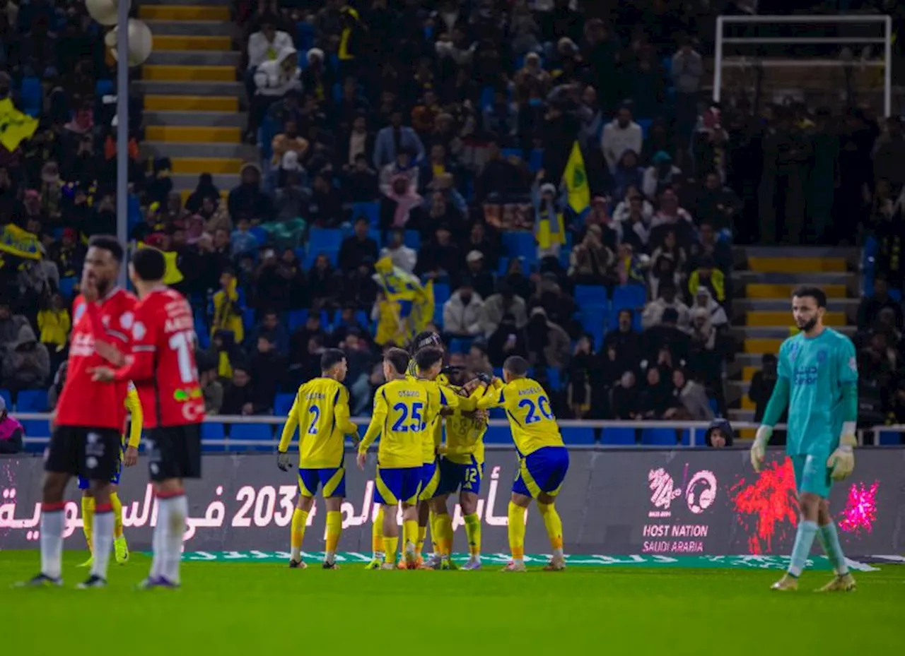 النصر يواصل انتصاراته بثنائية ضد الرائد