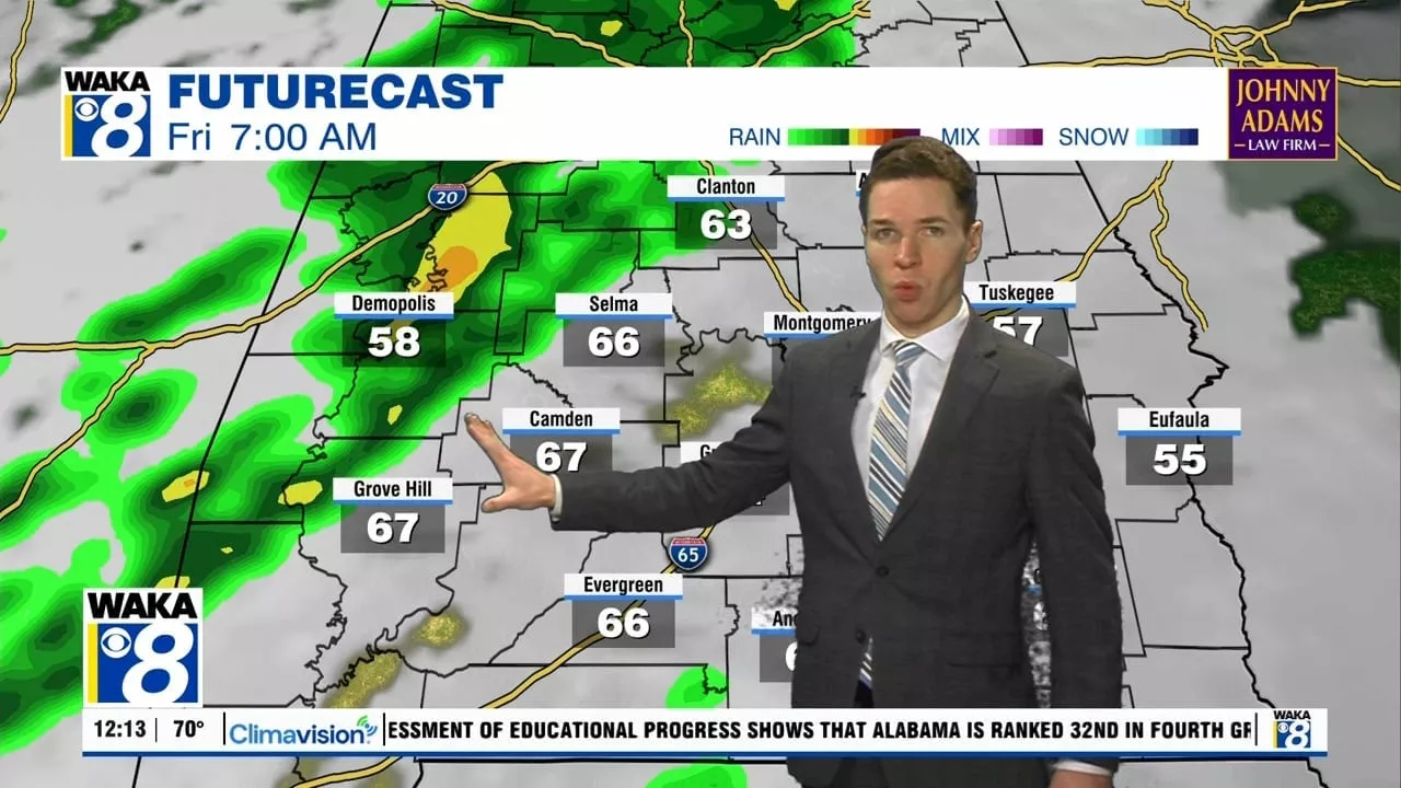 Warm Spell to Dominate Alabama Forecast