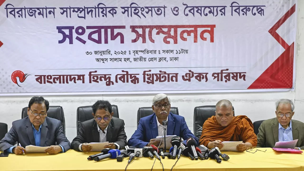 Bangladesh minority rights group accuses interim government of failing to protect minorities