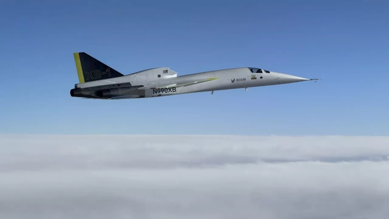 Independently funded jet's sound barrier mark revives talk of commercial supersonic travel