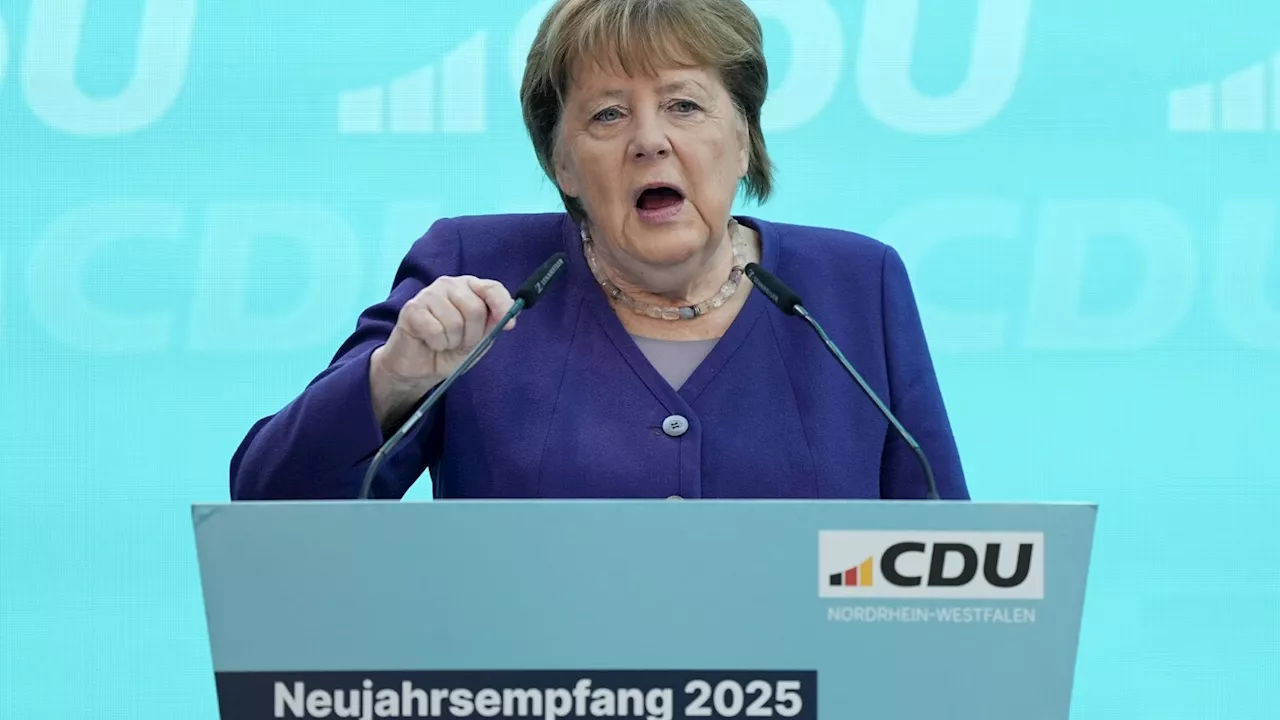 Merkel criticizes German front-runner Merz over migration vote with far-right support