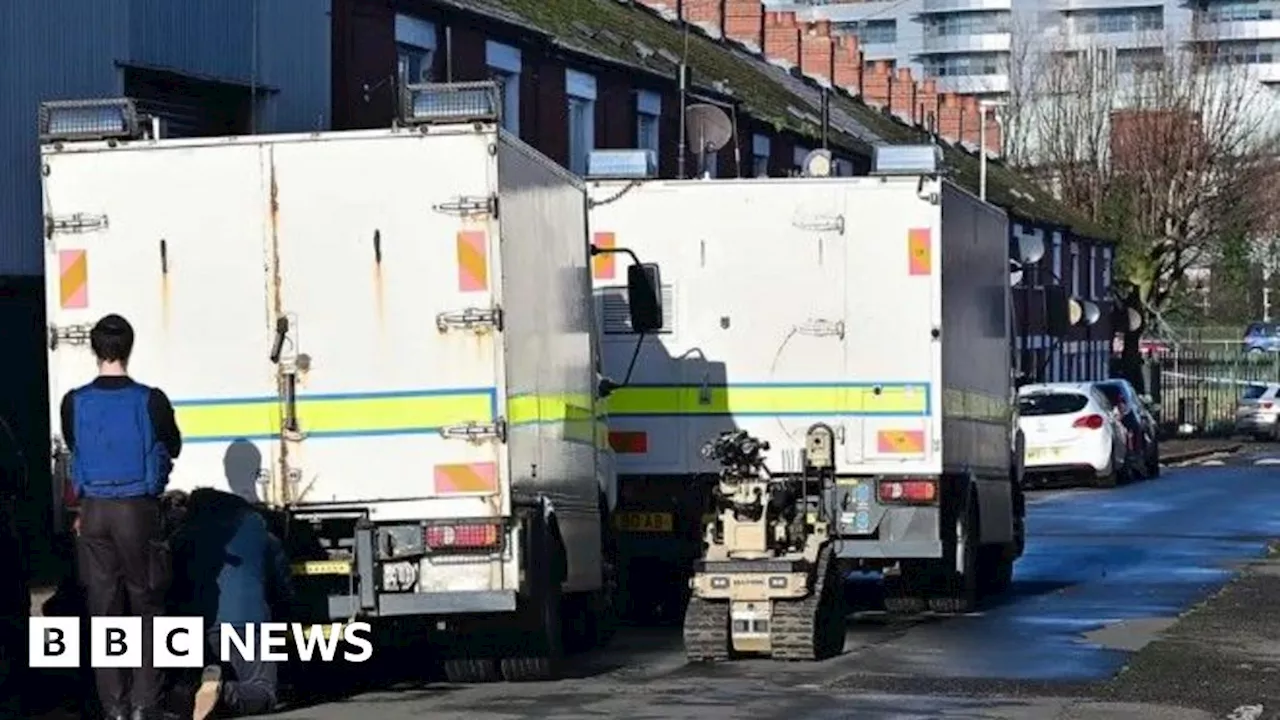 Belfast: 'Improvised grenade' discovered during security alert