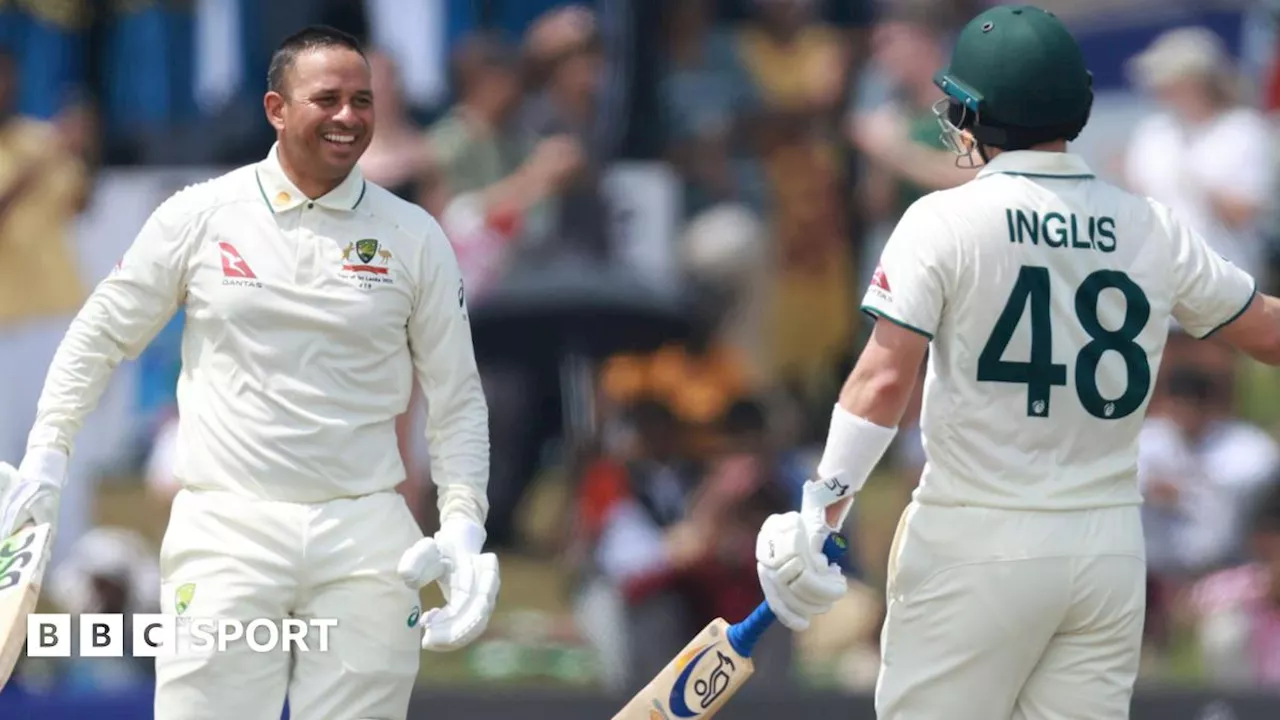 Khawaja's Double Century and Inglis' Debut Hundred Put Australia in Command Against Sri Lanka