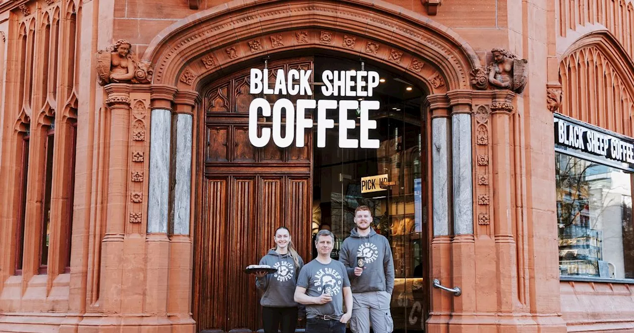 Black Sheep Coffee Opens First Northern Ireland Store in Iconic Belfast Building