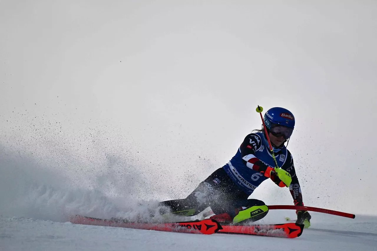 Shiffrins Comeback: Nervös aber stark im Slalom