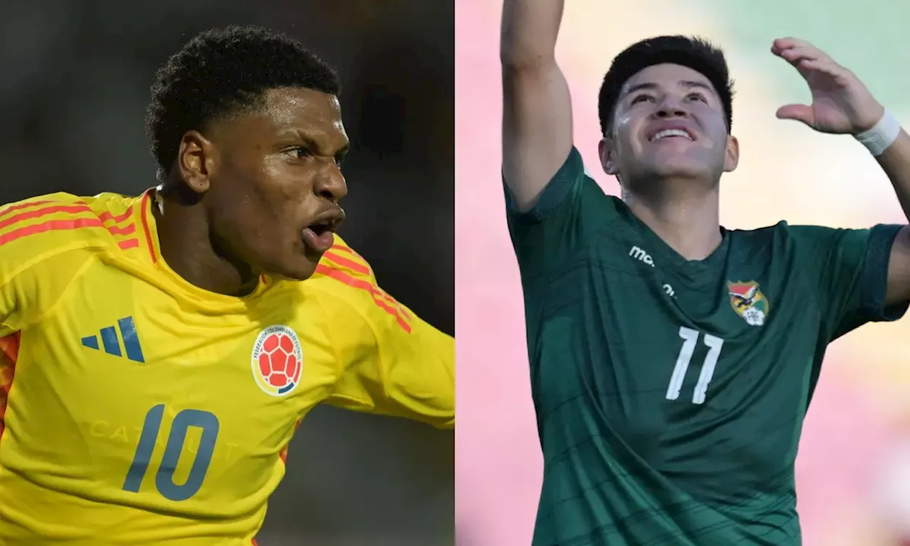 Colombia vs. Bolivia: Sigue la ilusión de Colombia en el Sudamericano Sub-20