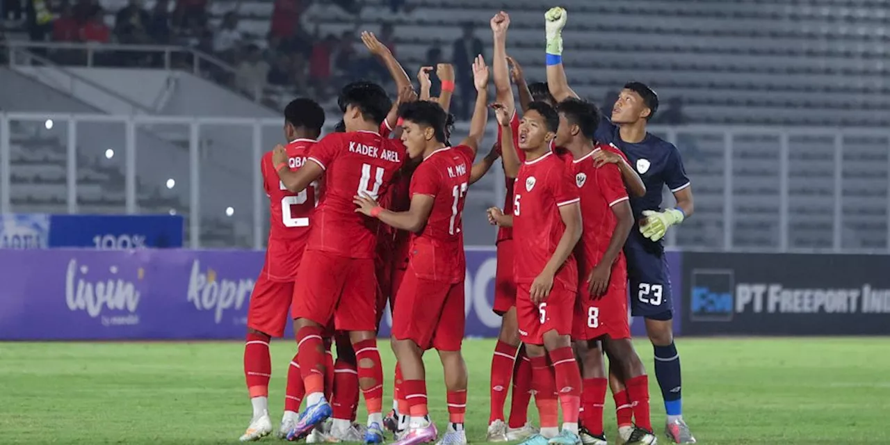 Jadwal dan Link Streaming Timnas Indonesia U-20 vs India U-20