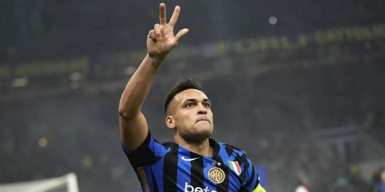 Lautaro Martinez Raih Man of the Match Inter Milan vs AS Monaco