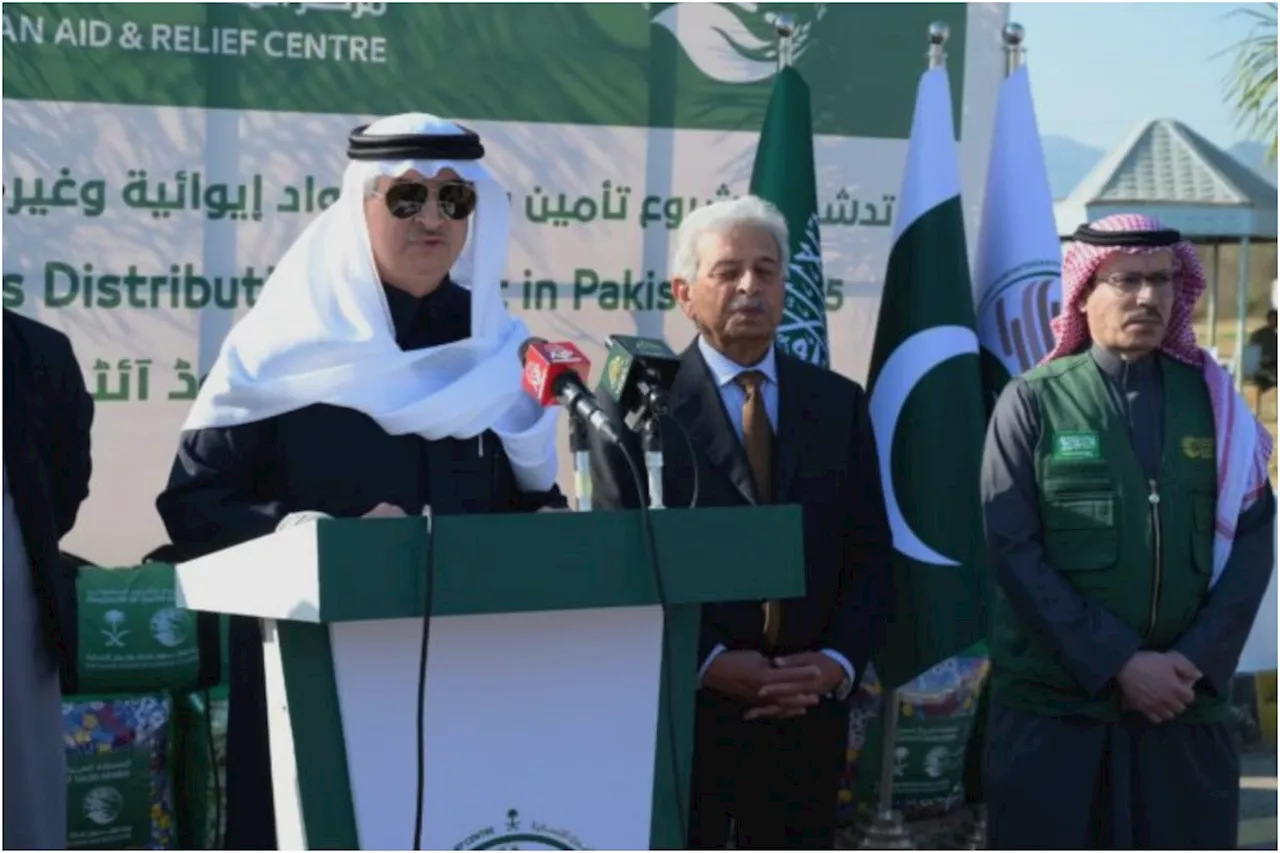 Saudi Arabia launches winter relief project, reaffirms strong support for Pakistan