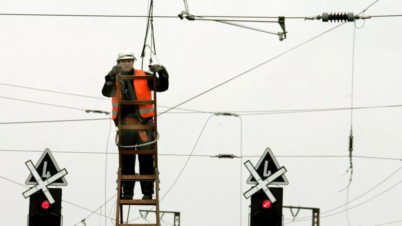 Schleppende Elektrifizierung bei der Bahn