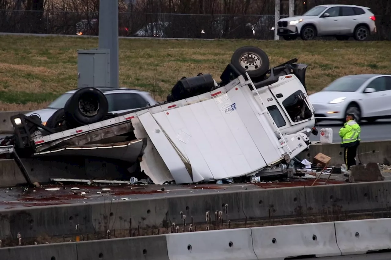 Four-Vehicle Crash Shuts Down Highway 1 in Langley