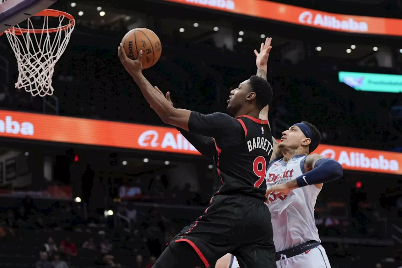 Raptors Dominate Wizards in 106-82 Rout, Extend Winning Streak