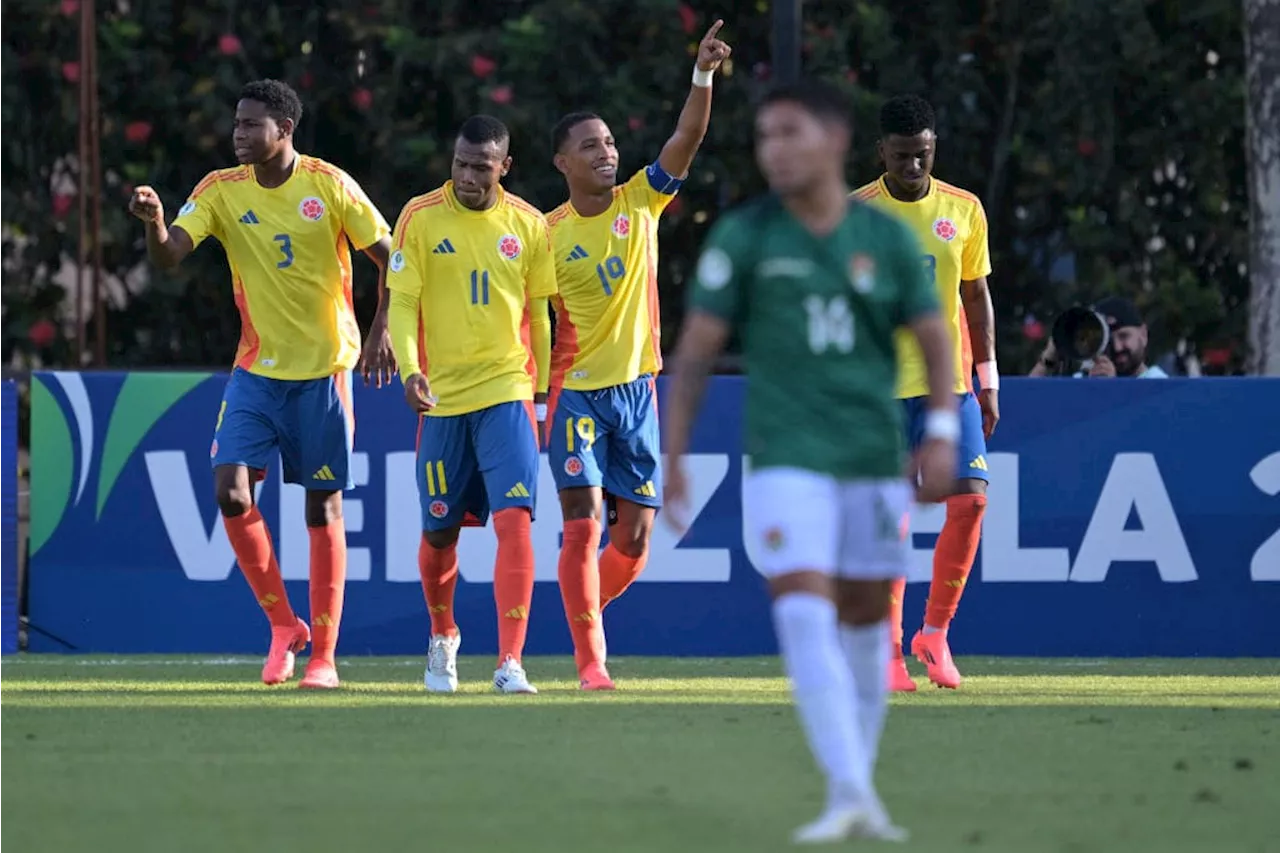 Colombia Da Un Paso Hacia El Mundial Sub-20 Con Victoria Contra Bolivia