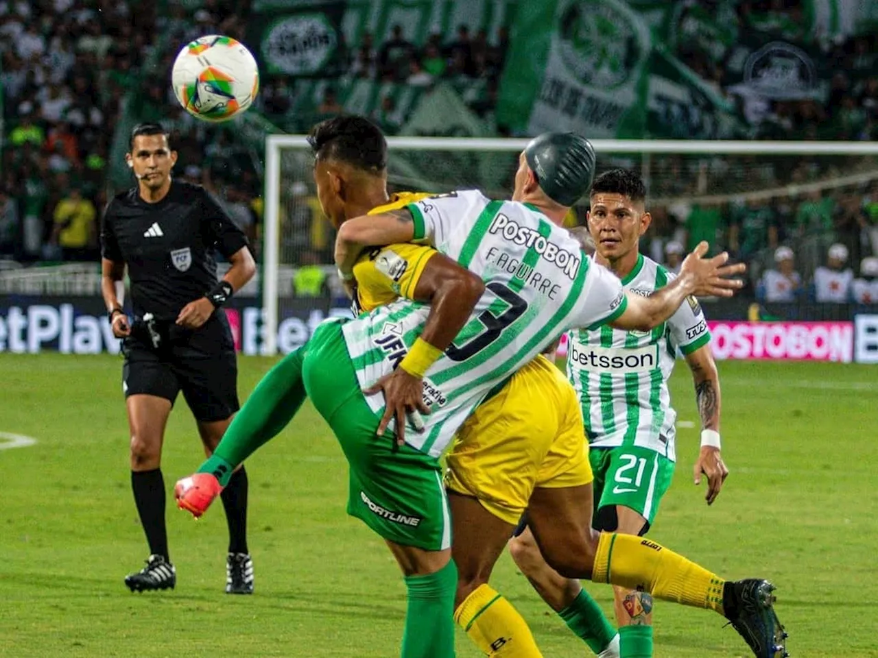 Empate 1-1 entre Atlético Nacional y Atlético Bucaramanga en la Superliga 2025