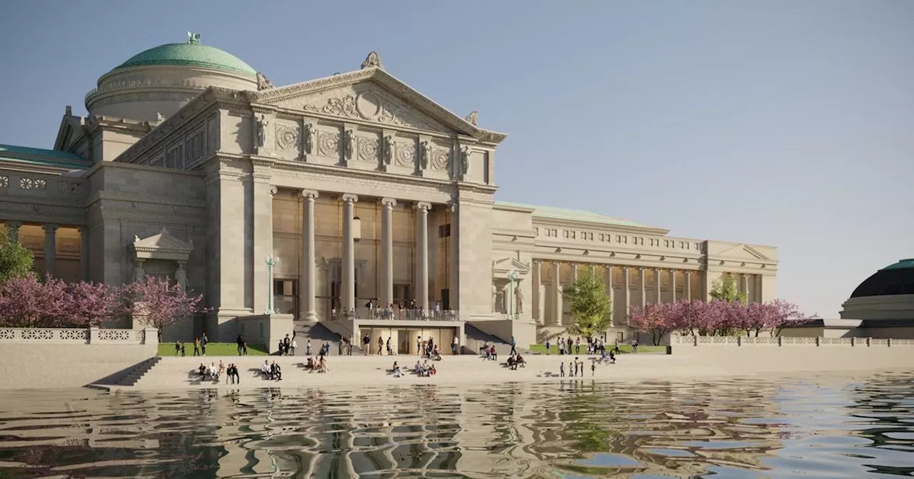 Griffin Museum of Science and Industry to renovate South Portico facing Jackson Park