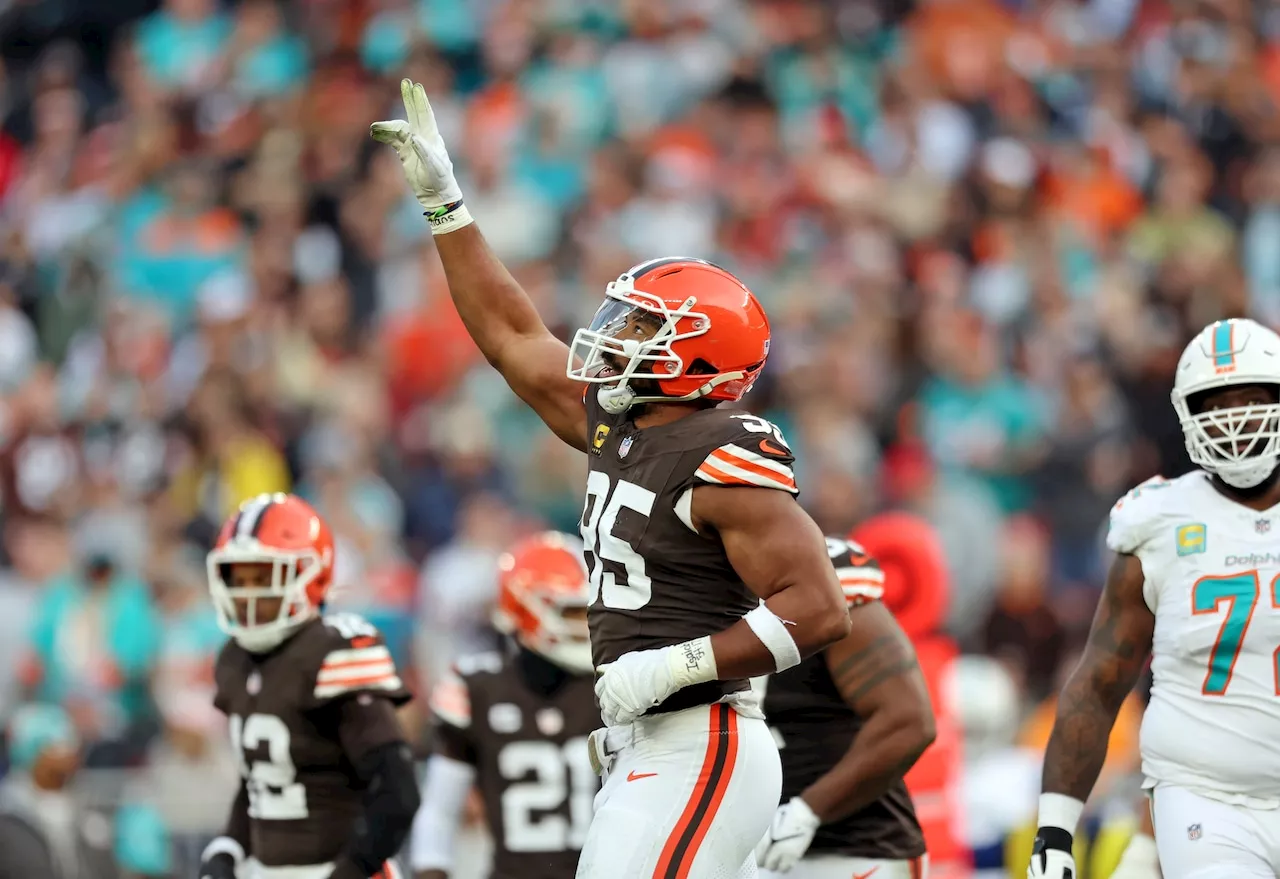 Myles Garrett Secures Back-to-Back Sporting News Defensive Player of the Year Awards