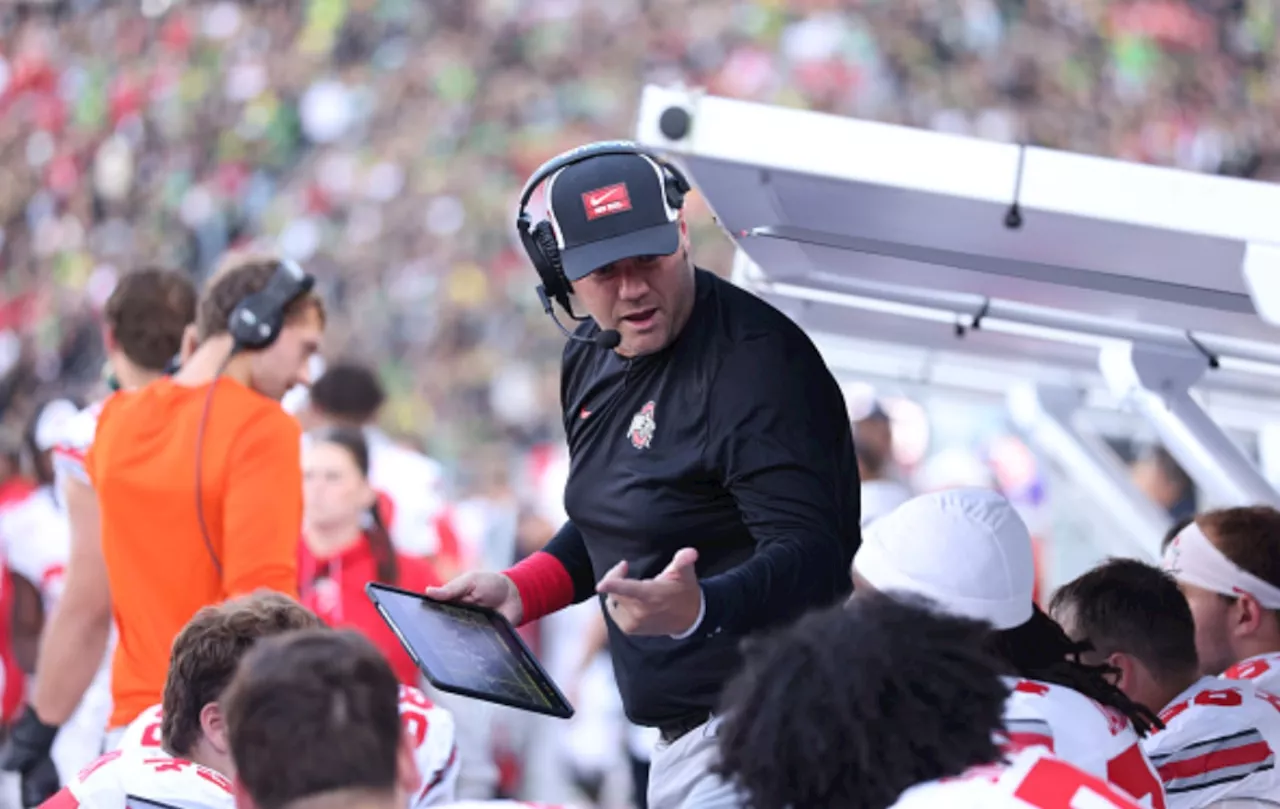 Ohio State Offensive Line Coach Justin Frye Interviews with Chicago Bears