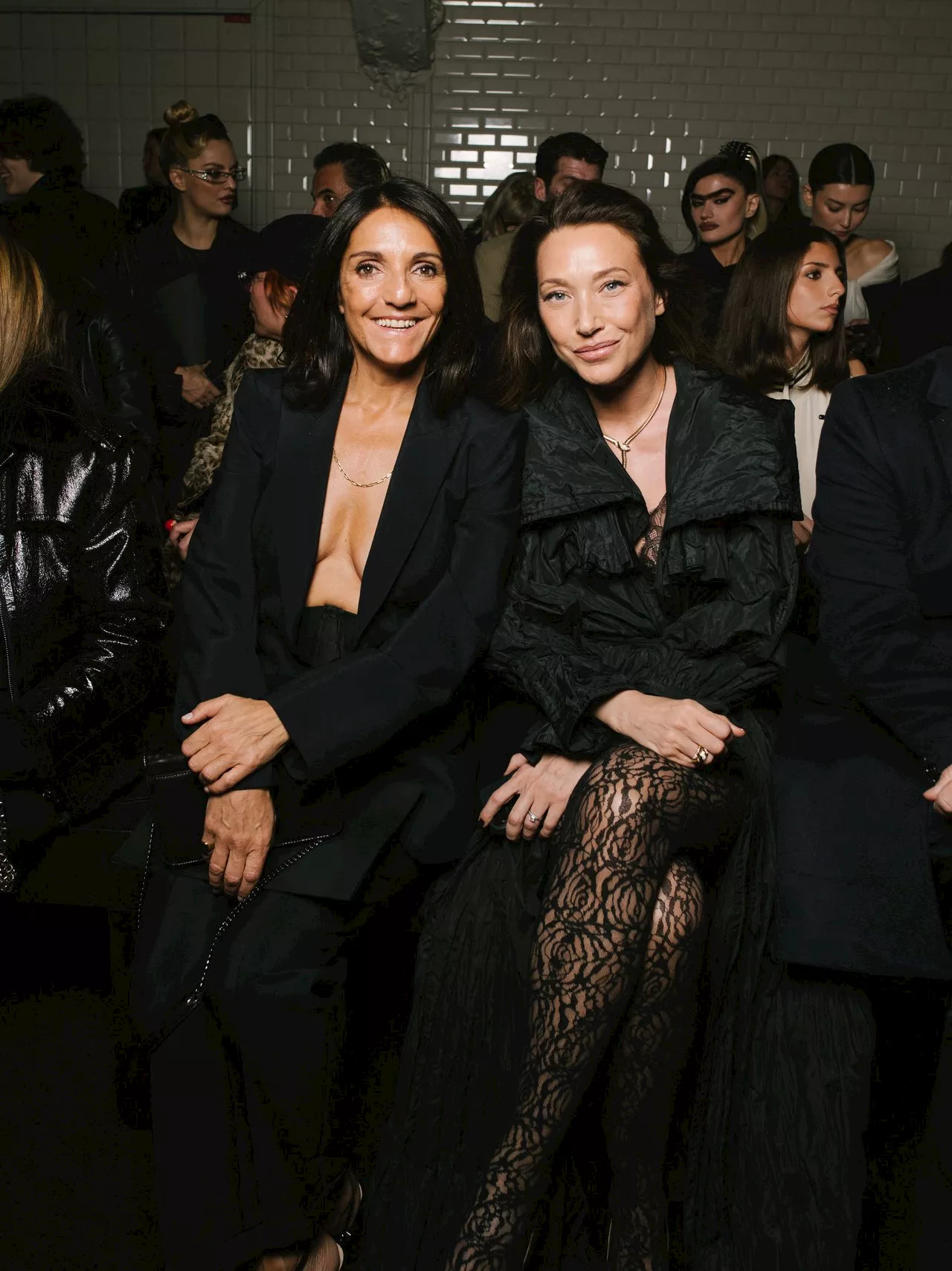 Florence Foresti et sa Fille Toni à la Fashion Week