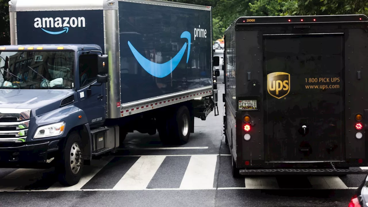 UPS Shares Plunge as Company Cuts Amazon Deliveries by Over 50%