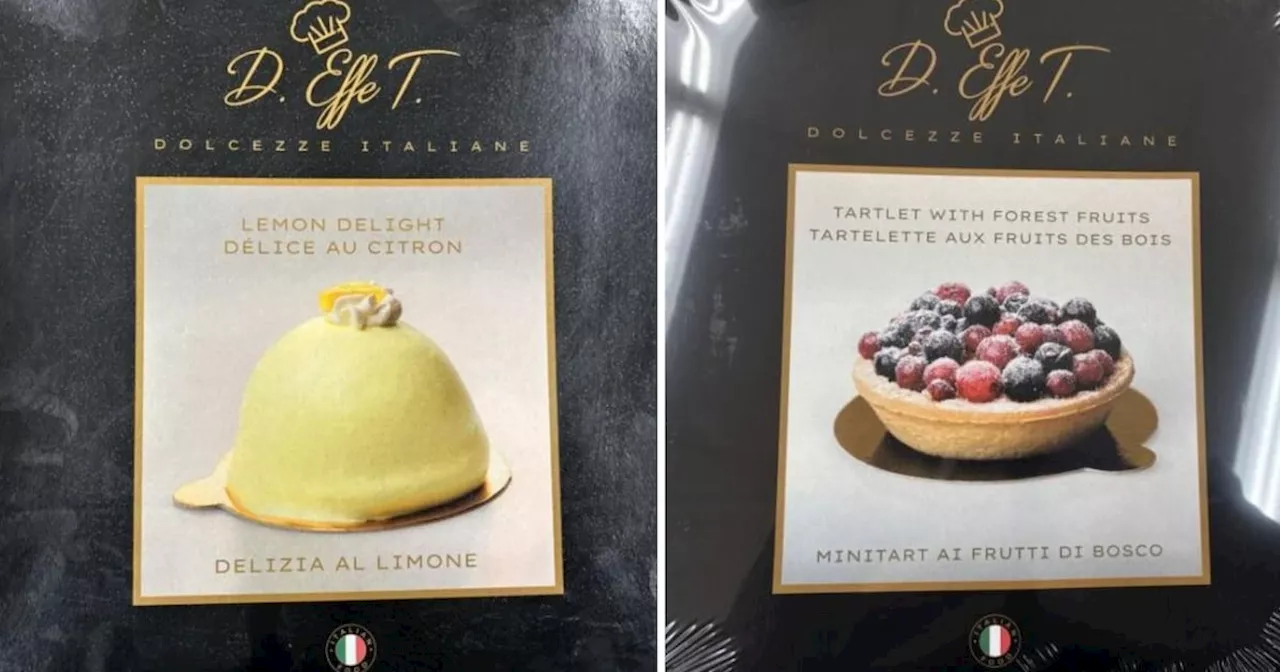 Canadian Food Recall: D.Effe T. Lemon Delights and Tarlets Linked to Salmonella Outbreak