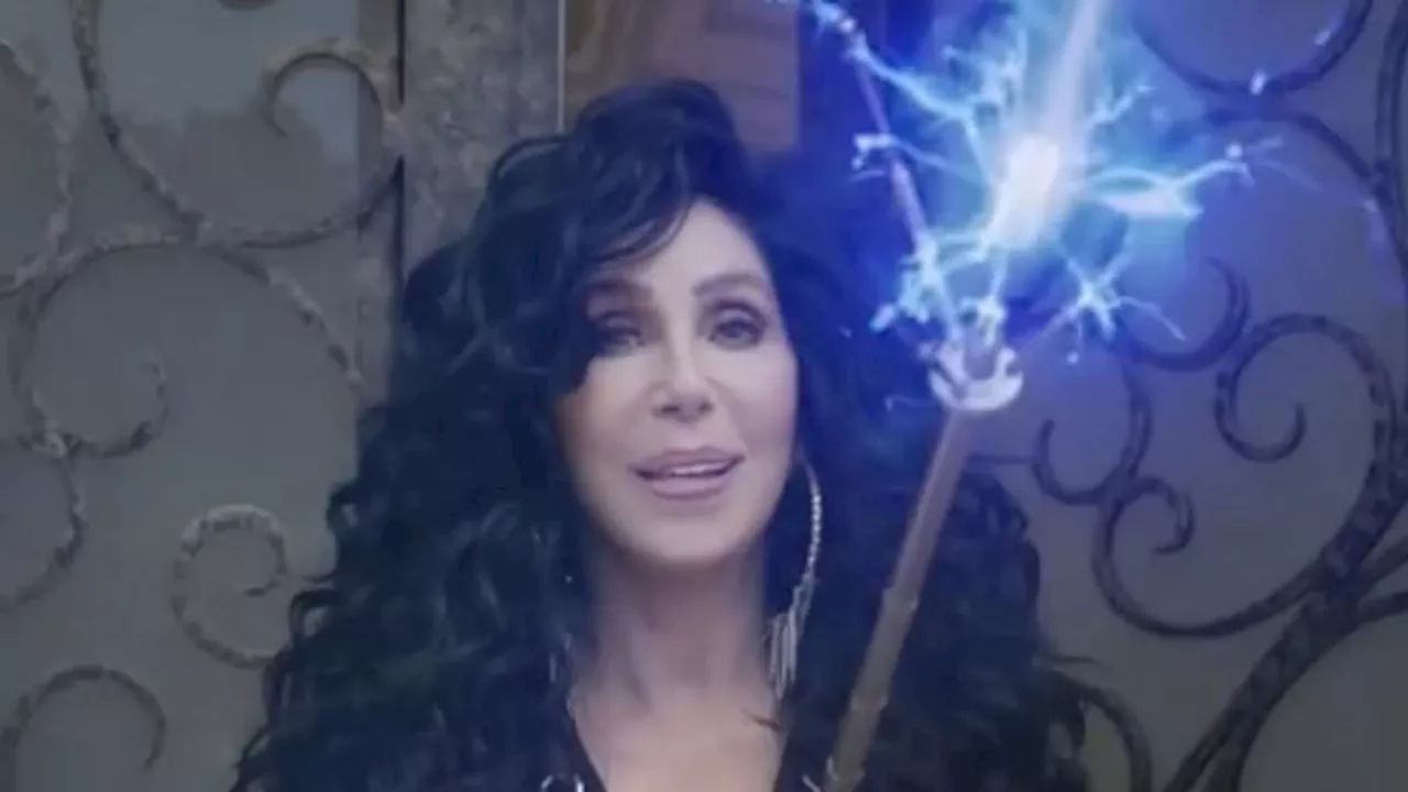 Cher finally turns back time with disastrous results as she pokes fun at her ageless looks and...