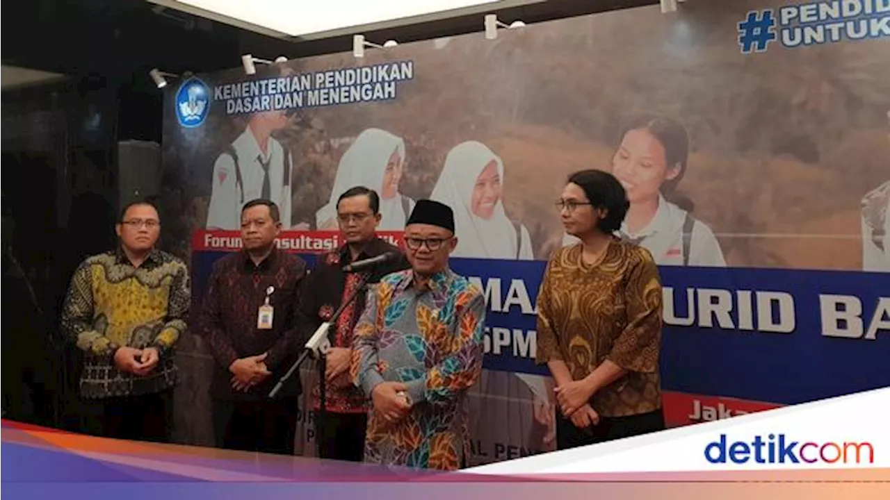 Kemendikdasmen Ganti PPDB Jadi SPMB pada 2025, Ini Aturan Barunya