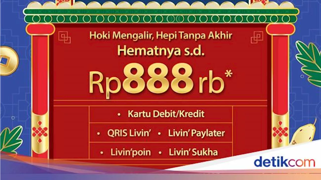 Imlek Lebih Hoki! Rayakan dengan Diskon & Cashback Gede dari Bank Mandiri