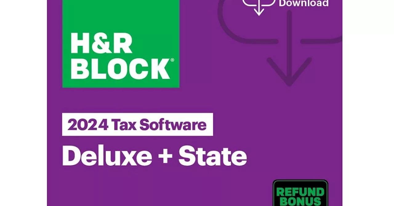 H&R Block will make tax season easy — 50% off from Amazon