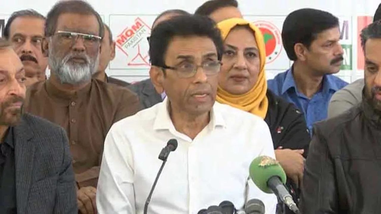 MQM's Maqbool Siddiqui criticises PPP for Sindh's ills