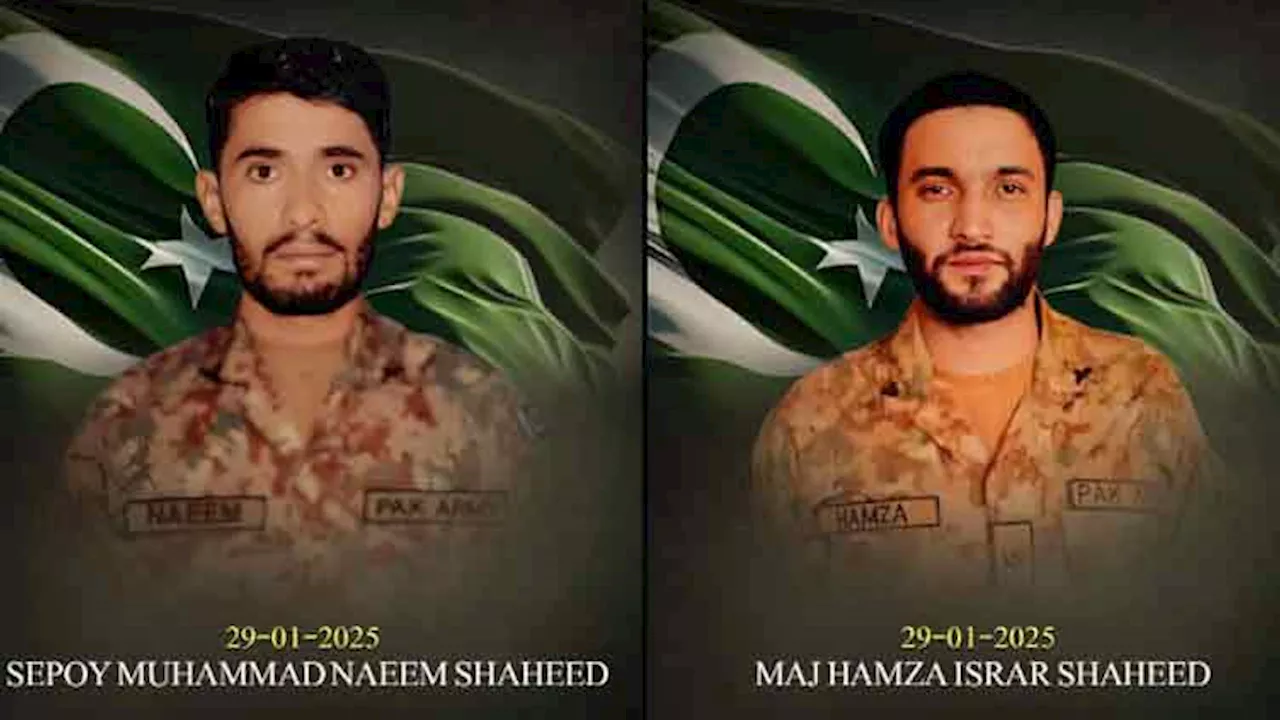 Major among two martyred, six terrorists killed in North Waziristan IBO