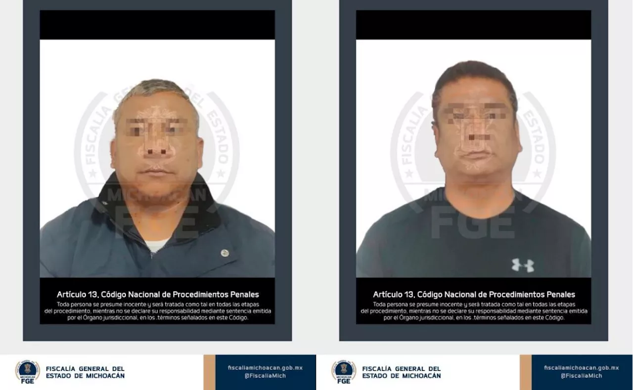 Detienen a director y comandante de Seguridad Pública de Tuxpan, Michoacán; están acusados de asesinar a trabajador de la construcción