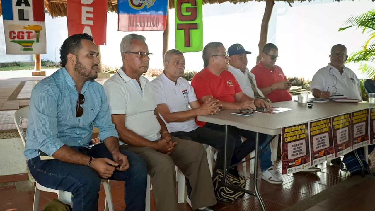 Marcha contra las altas tarifas de energía este jueves en Barranquilla