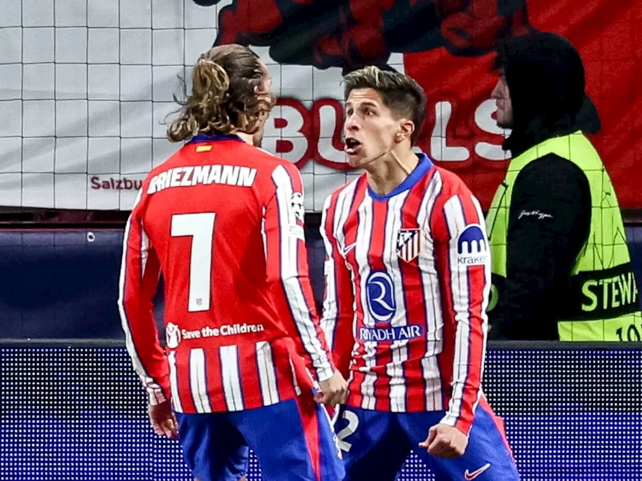 Atlético Madrid Vence al Salzburgo y Se Cierra entre los Ocho Mejores de la Champions