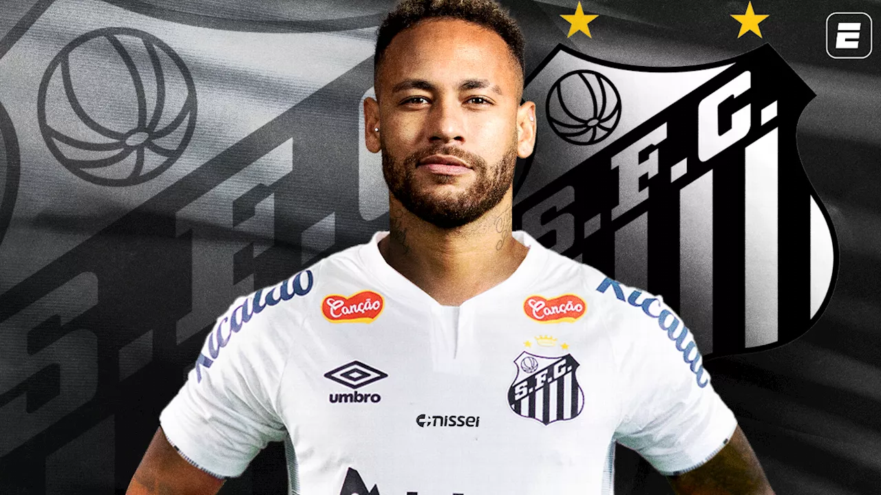 Neymar retorna ao Santos após quase 12 anos