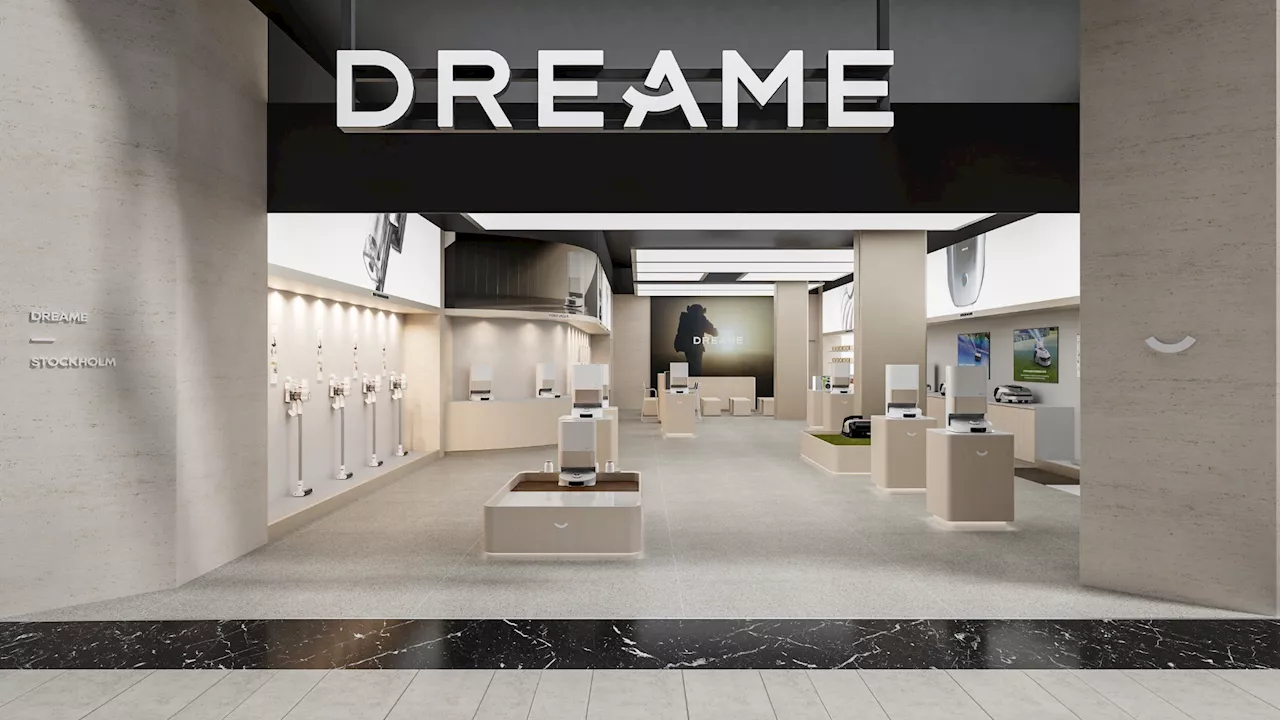 Dreame öppnar butik i Mall of Scandinavia. Den 15 februari.