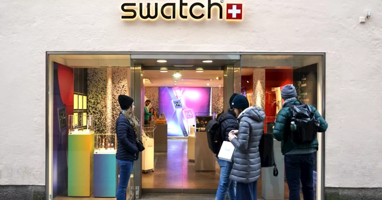 Swatch meldet drastischen Gewinneinbruch, Aktie gibt nach