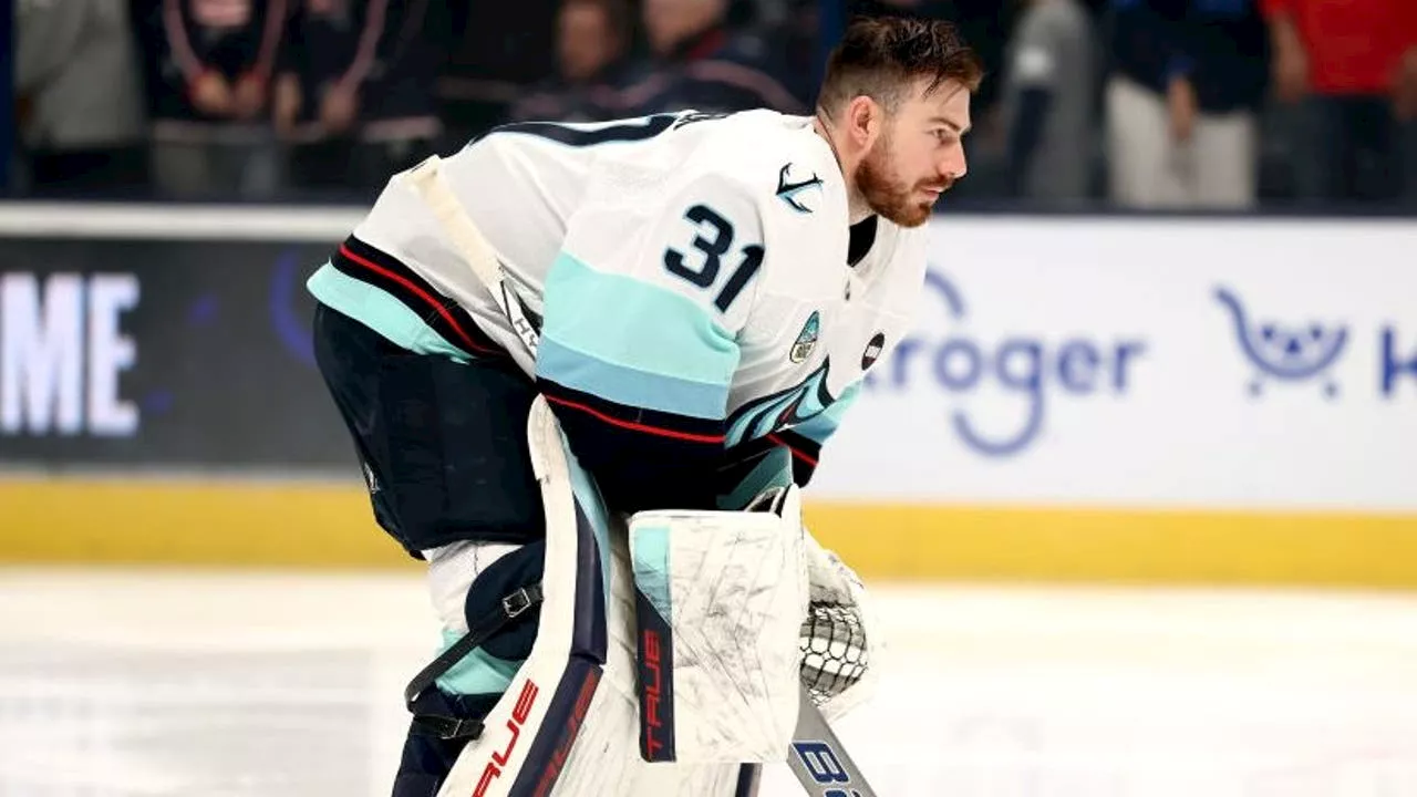 Kraken Send Grubauer Down to AHL as Struggles Continue