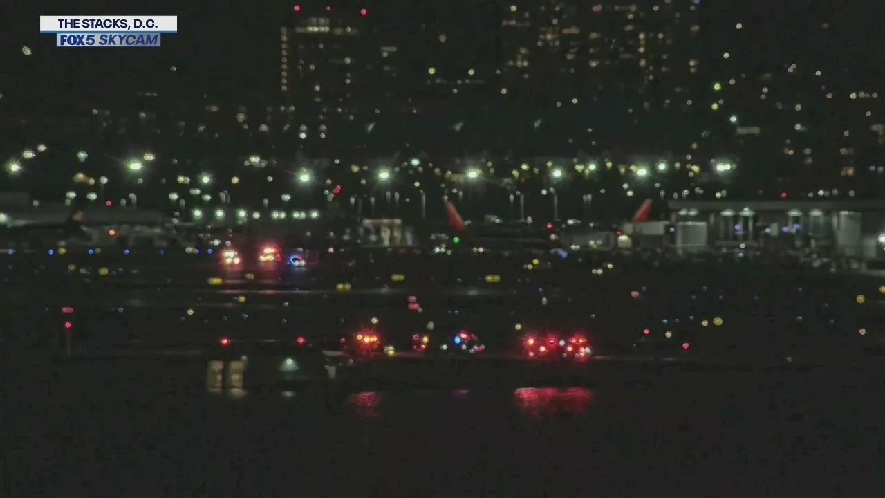 Plane and Helicopter Collide Near Reagan National Airport