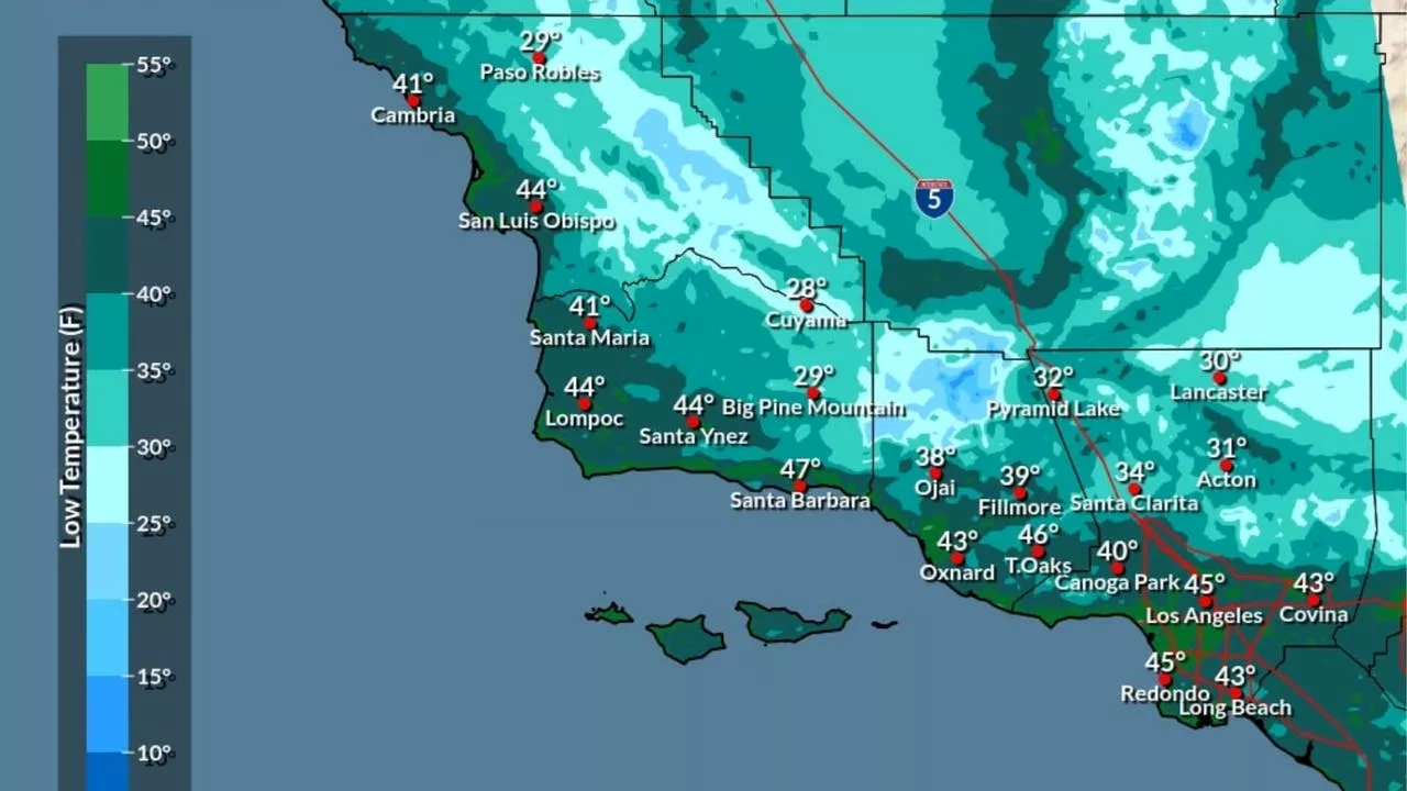 Another round of rain expected in SoCal as incoming cold front moves in